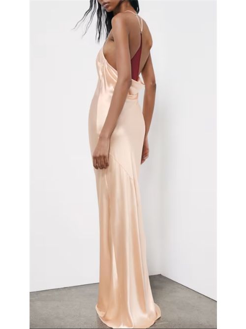 Abito da cerimonia in raso fluido Patrizia Pepe PATRIZIA PEPE | 2A3034-A740B884